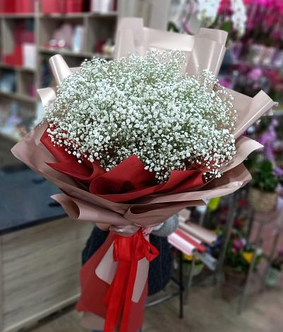 Букет цветов из: Гипсофила в Красноярске