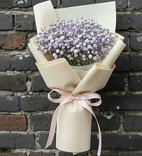 Букет Нежные чувства в Красноярске Букет цветов из:  Гипсофила в Красноярске