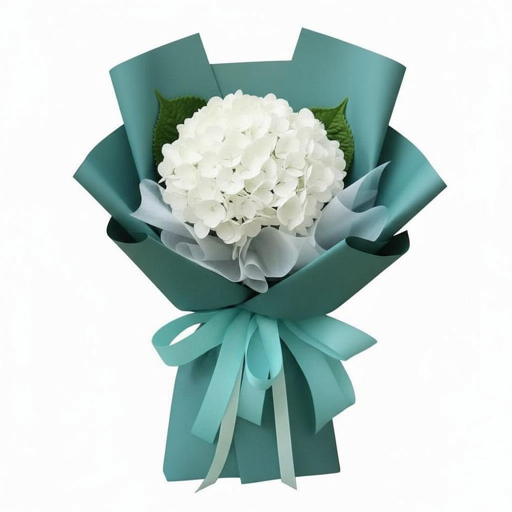 Букет Лёгкое облако в Красноярске Букет цветов из: Гортензия в Красноярске