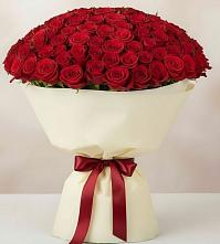 101 Красная роза Милано в Красноярске Букет 101 Красная роза Милано в Красноярске