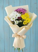 Букет цветов из:  Хризантемы в Красноярске