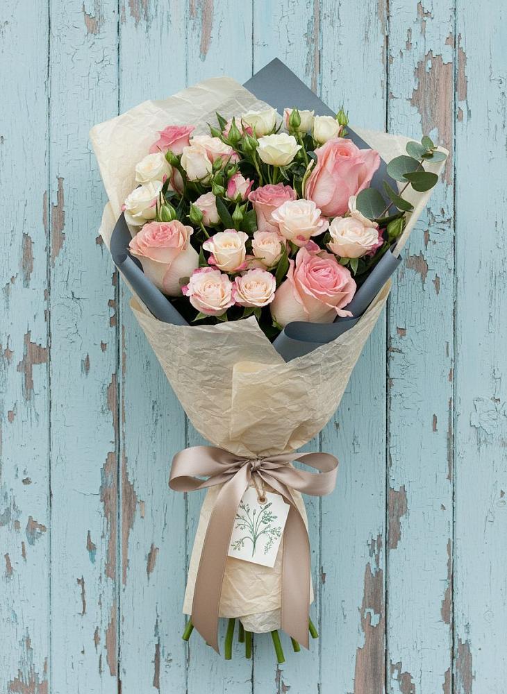 Букет цветов из: Розы в Красноярске