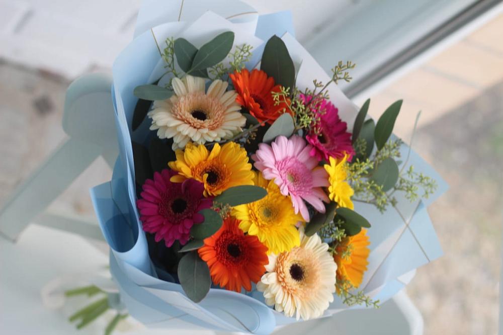 Букет цветов из: Герберы в Красноярске