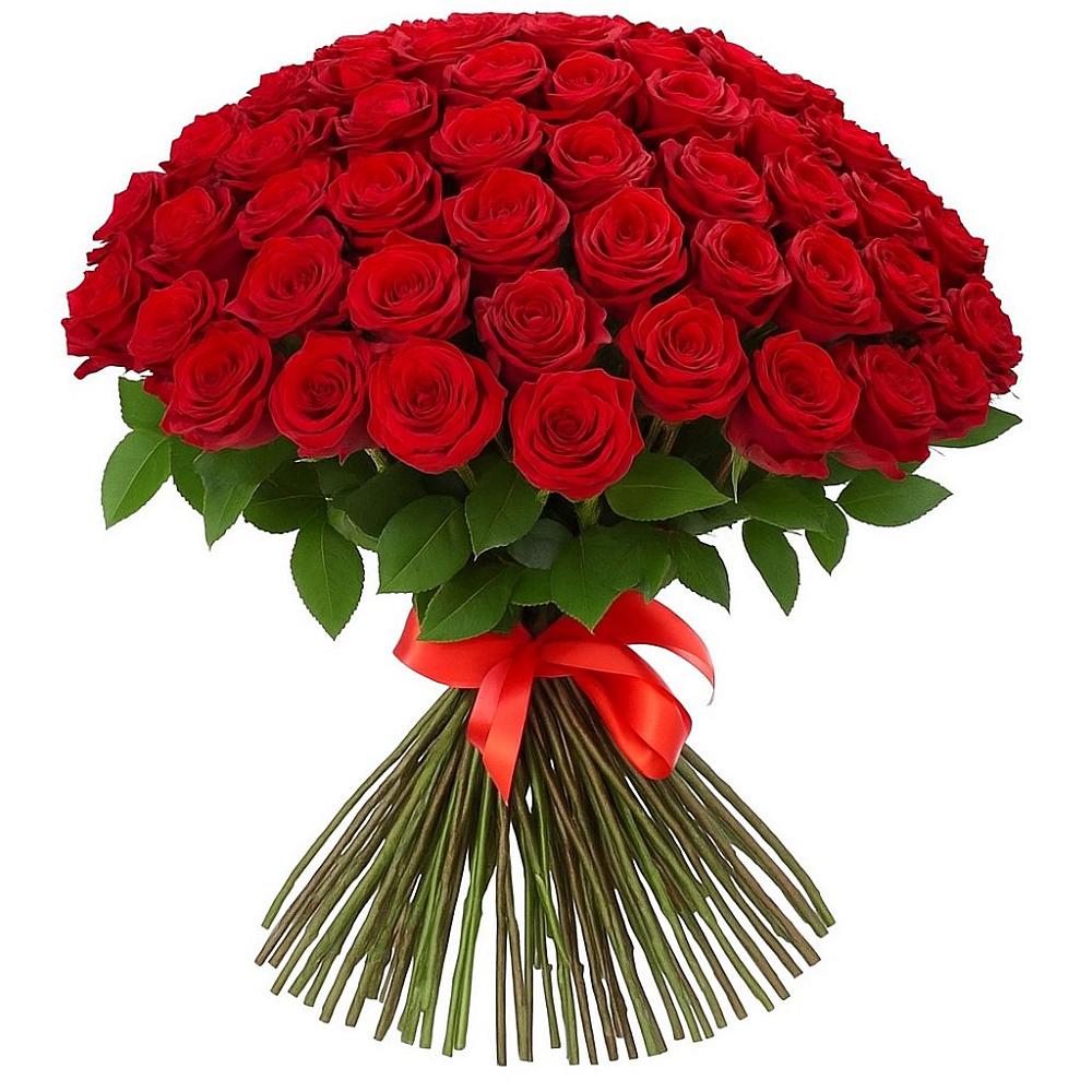 Красные розы Блэк Меджик в Красноярске Букет Красные розы Блэк Меджик в Красноярске