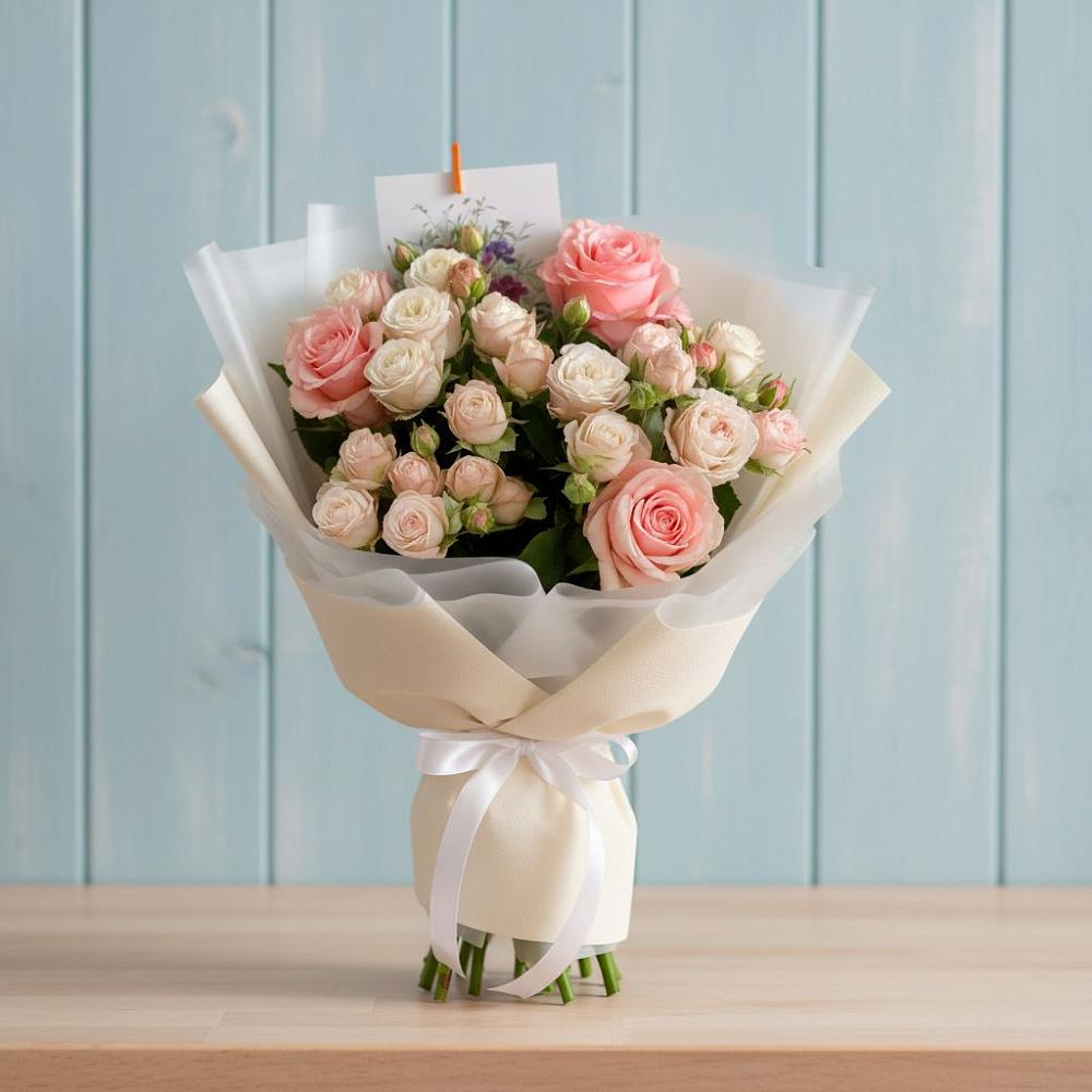 Букет голос любви в Красноярске Букет цветов из: Розы в Красноярске