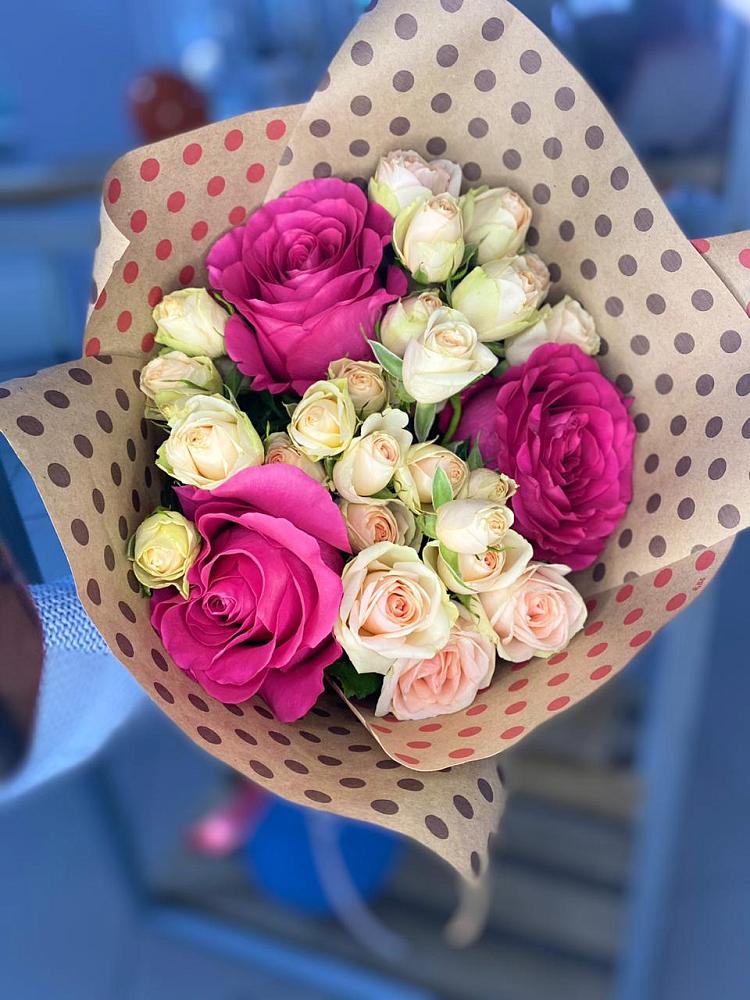 Букет цветов из: Розы в Красноярске