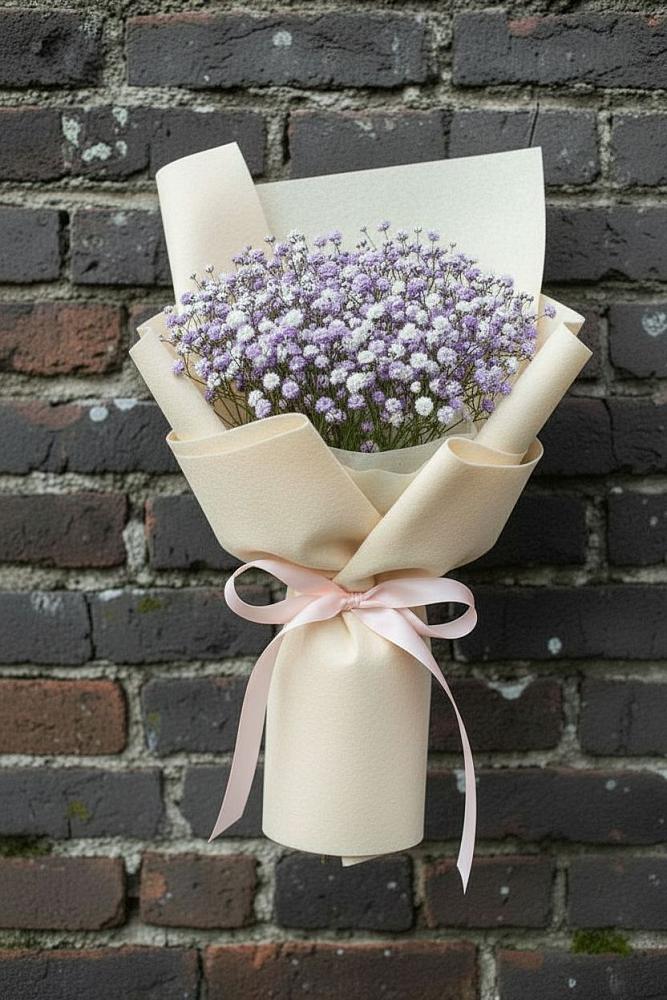 Букет цветов из: Гипсофила в Красноярске