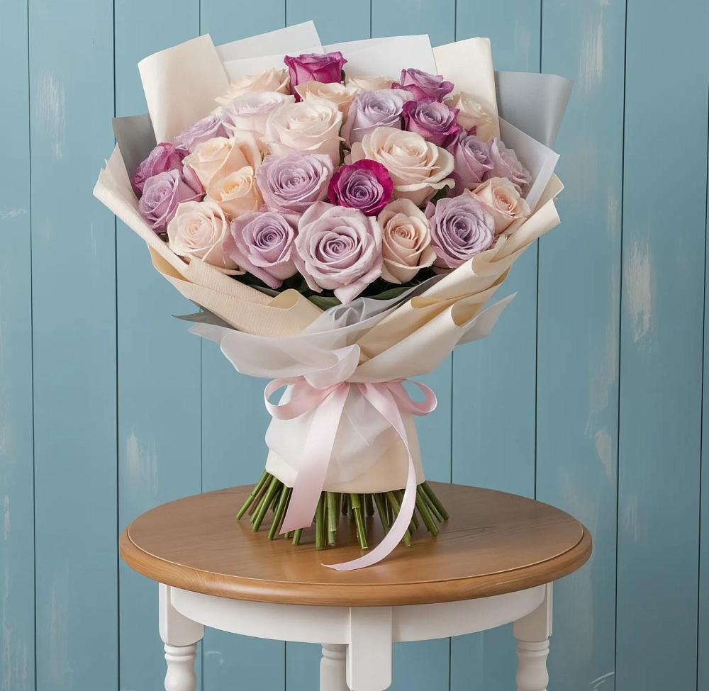 Букет цветов из: Розы в Красноярске