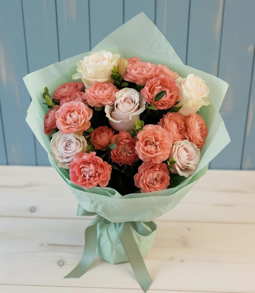 Букет цветов из: Розы в Красноярске