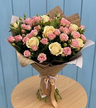 Букет варенье из роз в Красноярске Букет цветов из:  Розы в Красноярске