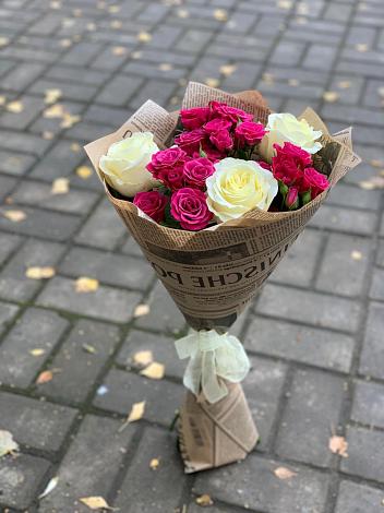 Букет цветов из: Розы в Красноярске