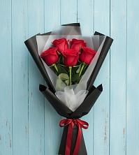 Букет в ритме города в Красноярске Букет цветов из:  Розы в Красноярске