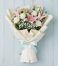 Букет цветов из:  Лилии в Красноярске