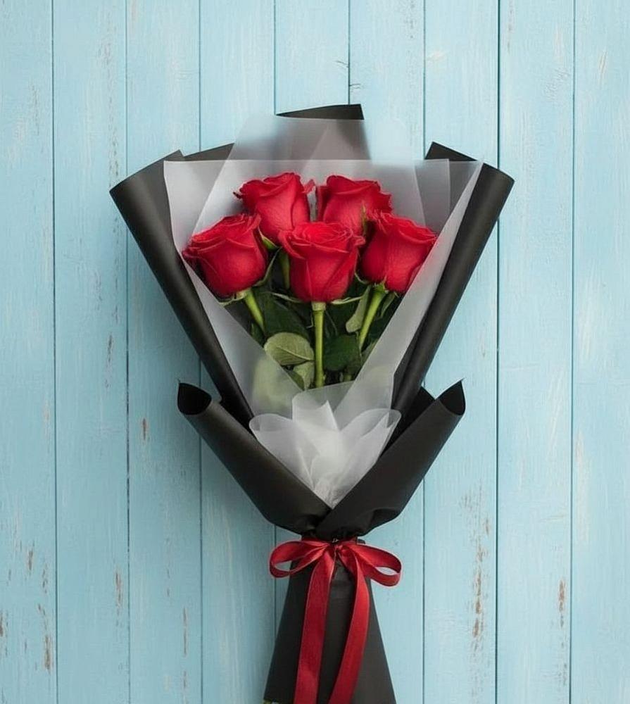 Букет в ритме города в Красноярске Букет цветов из: Розы в Красноярске